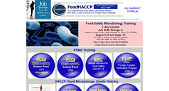 Desktop Screenshot of foodhaccp.com